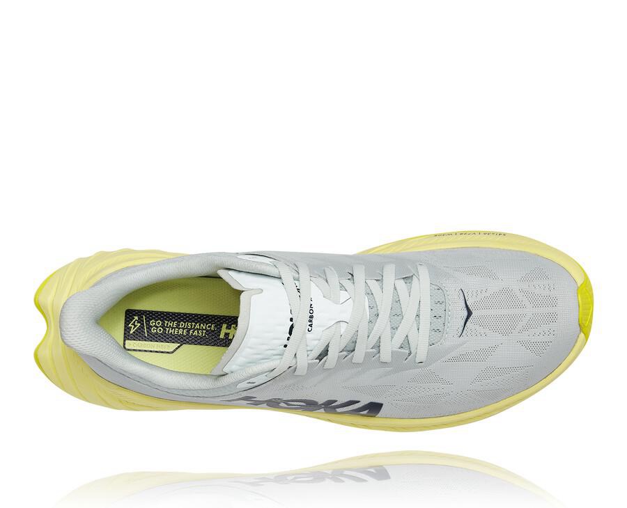 Hoka One One Hardloopschoenen Heren - Carbon X 2 - Wit - PZ1576938